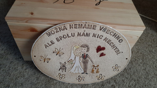 Kachle ženich a nevěsta — foto 2
