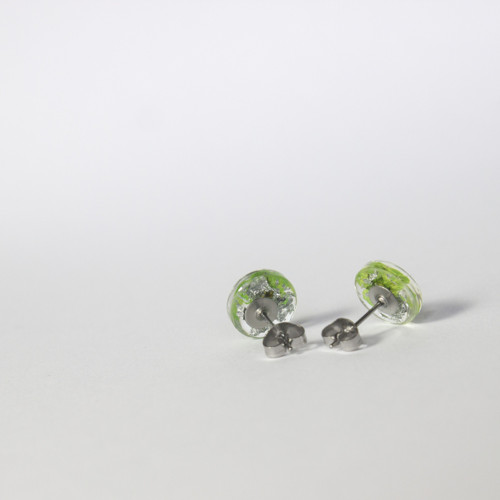 Rozkvetlé náušnice 10 mm — foto 6
