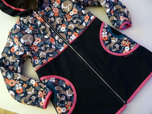 Originální softshellový kabátek s lištičkami — foto 6