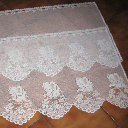 Záclonky se slony 16871 U — foto 2