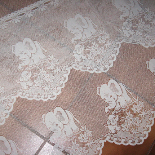 Záclonky se slony 16871 U — foto 4