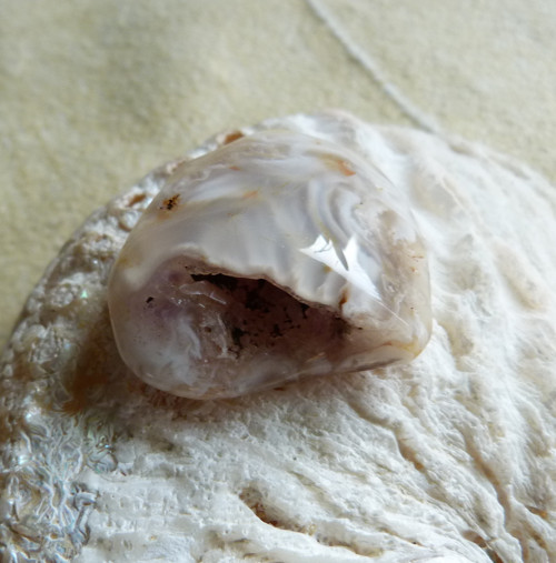 Achát peříčkový - 3,8 cm — foto 6