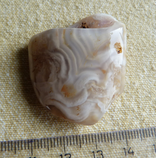 Achát peříčkový - 3,8 cm — foto 4