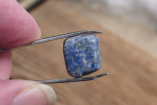Lapis lazuli (13 mm) - J9018 — foto 3