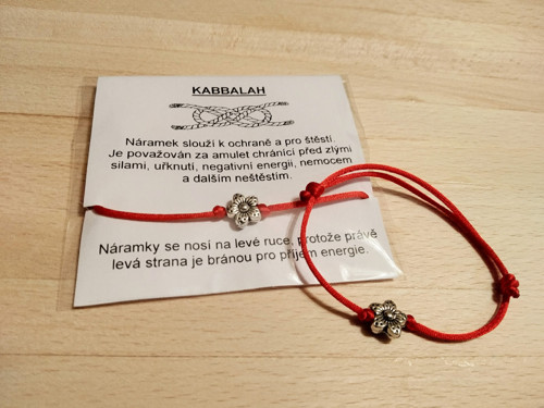 Kabbalah náramek - kytička — foto 2