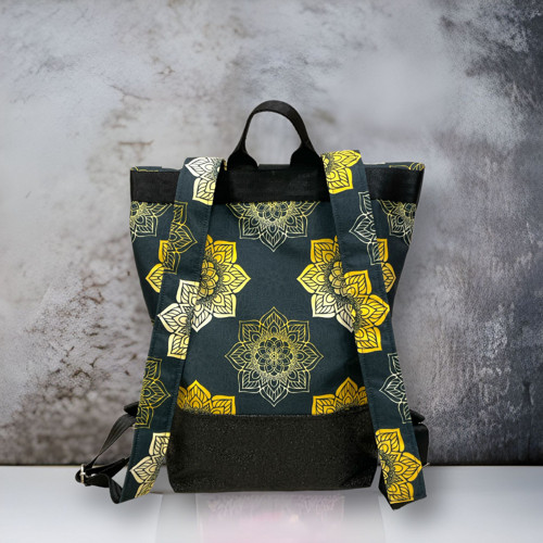 Městský batoh velký Mandala Black — foto 2