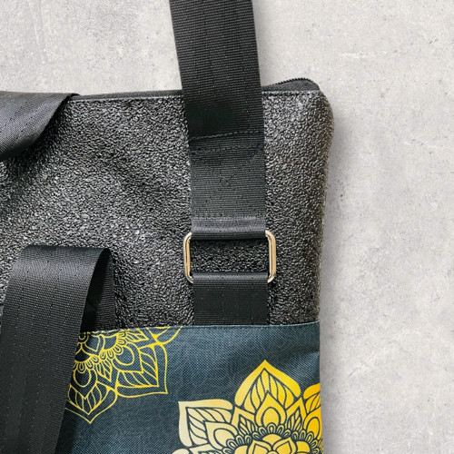 Kabelka / taška na notebook Mandala Black — foto 4