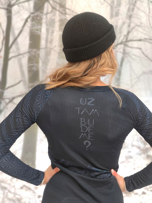 Už tam budeme? termo top black — foto 2