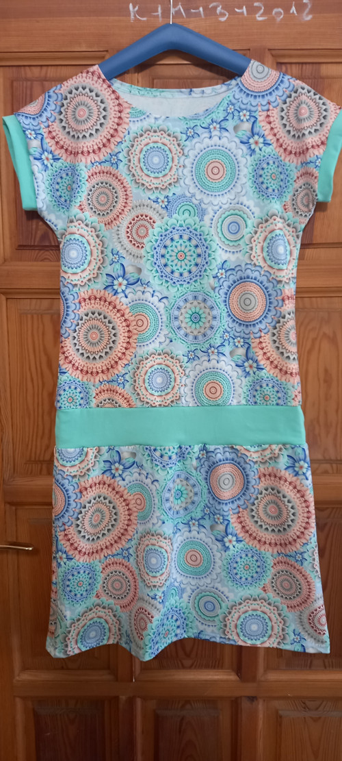 Šaty Mentol mandala — foto 2