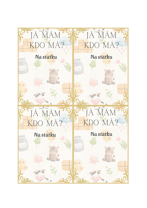 Já mám, kdo má? Na statku — foto 4