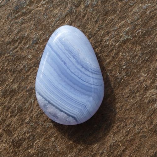 Chalcedon krajkový AAA, placka — foto 3