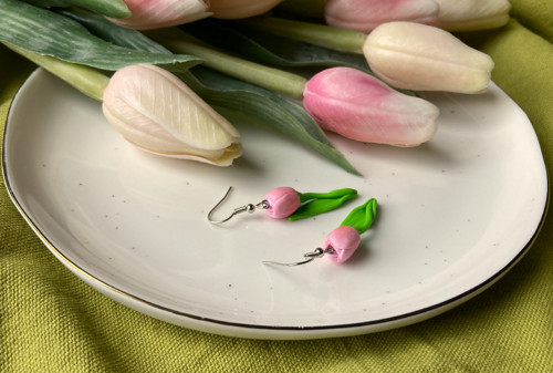 Růžové tulipány — foto 3