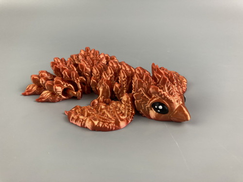 Mládě Fénixe - ohnivá, 13cm, 3D tisk — foto 2