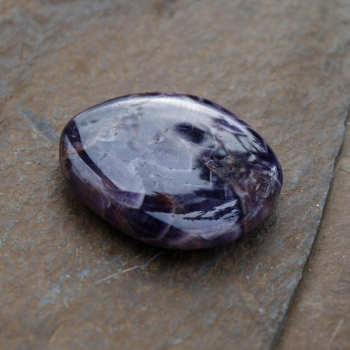 Ametyst chevron, placka 46 x 42 mm — foto 5