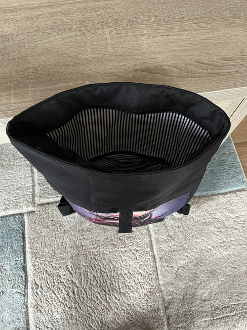 Dámský roll top batoh - sova — foto 3