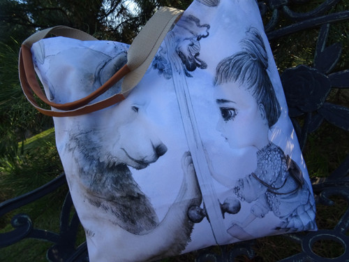 BOHO BAG ... medvědí láska ... taška — foto 2