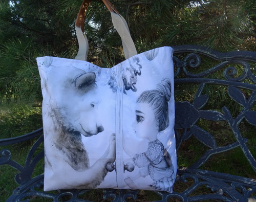BOHO BAG ... medvědí láska ... taška — foto 3