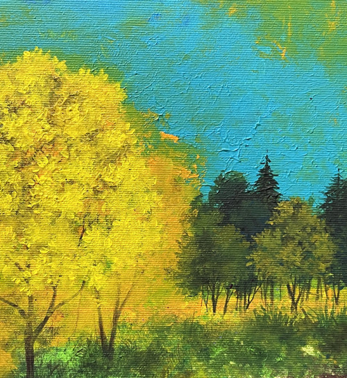 Sluncem zalité- 30x30cm — foto 3