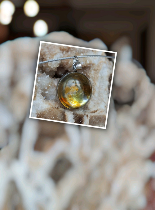 Náhrdelník s jantarem — foto 3