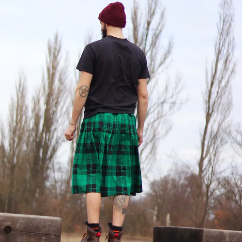 Pánská flanelová sukně — foto 3
