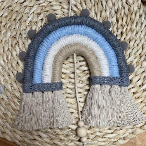 Macrame závěsná dekorace pro děti — foto 3