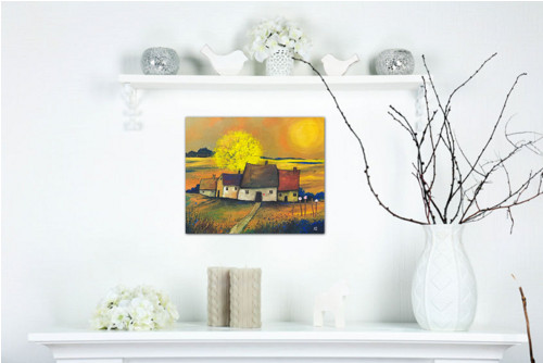 Vesnička česká - 30x25cm — foto 4