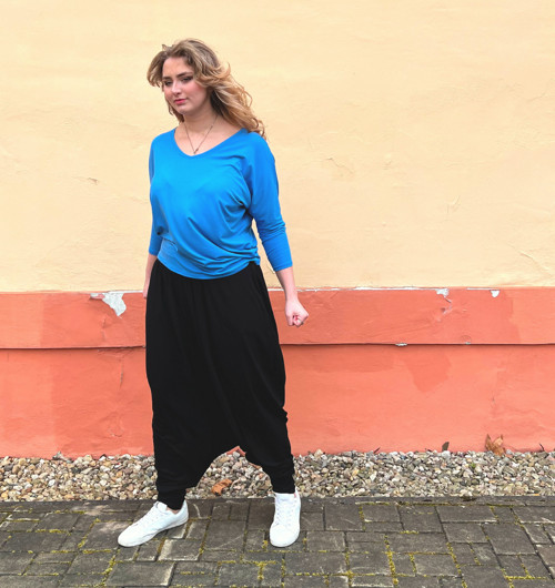 Kalhoty se spadlým sedem — foto 6