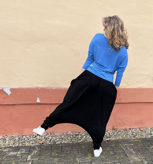Kalhoty se spadlým sedem — foto 5