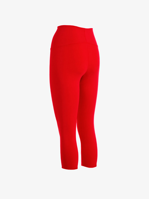 3/4 legíny s vysokým pasem INES chilli red — foto 4
