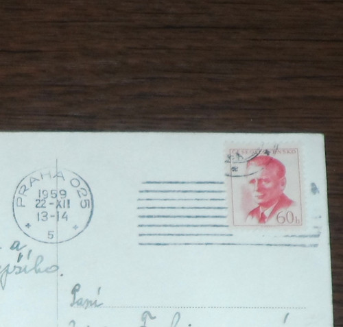 Vánoční POHLEDNICE • Vlastimil Rada, 1959 — foto 2
