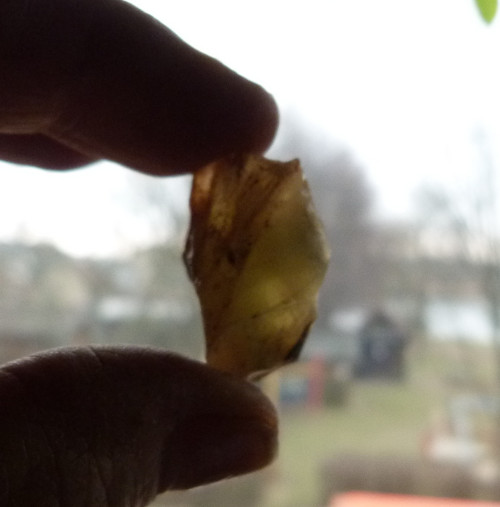 Opál zelený hedvábný surový - 2,6 cm - Extra — foto 5