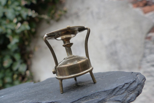Vařič...mosazná miniatura — foto 3