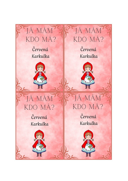 Já mám, kdo má? Červená Karkulka — foto 5
