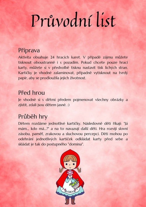 Já mám, kdo má? Červená Karkulka — foto 3