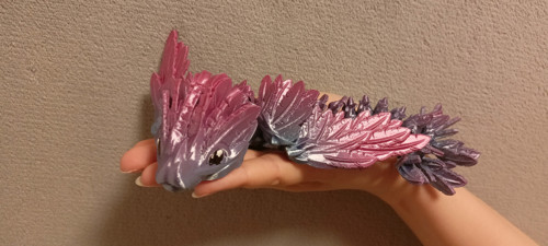Mládě Opeřeného Hada - 21 cm - 3D Tisk — foto 2