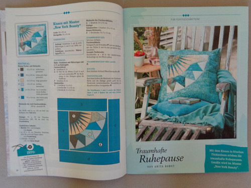 Německý časopis Lena´s patchwork č. 41/2015 — foto 3