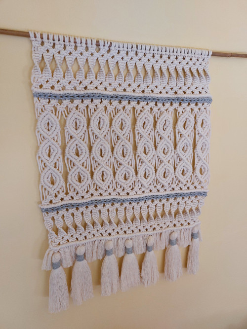 Macramé nástěnná dekorace — foto 3