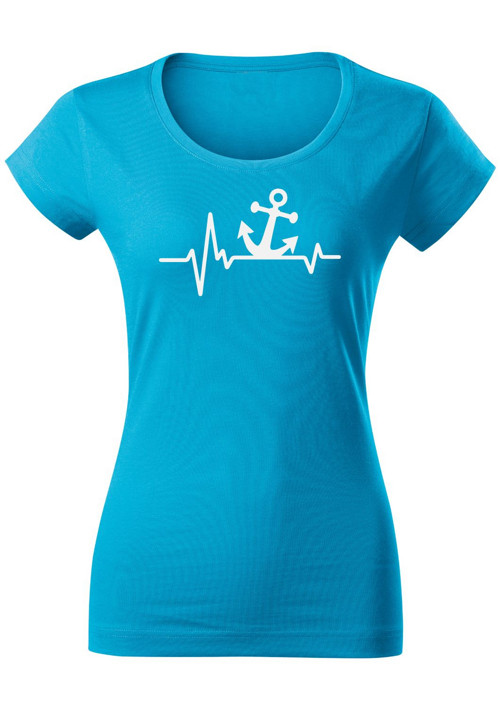 Dámské tričko "Anchor Heartbeat" — foto 2