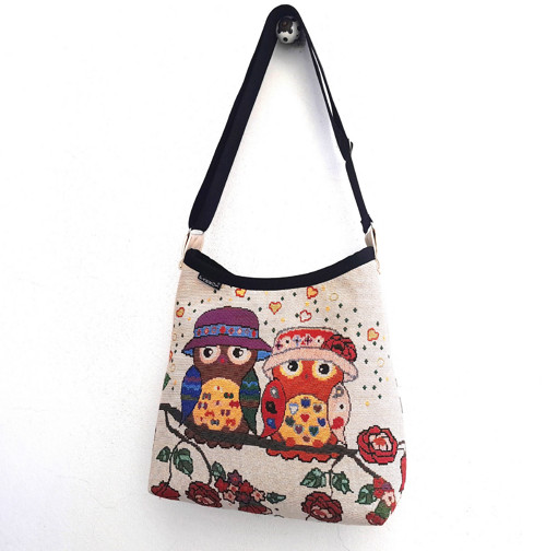 Happy Owls Bag * Middle * Parrot® — foto 2
