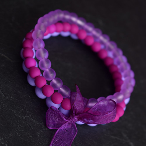 Sada Violet... 3 v 1 náramky... — foto 3