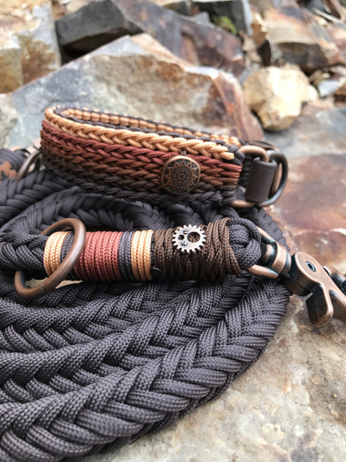 Designový paracord obojek mini — foto 4