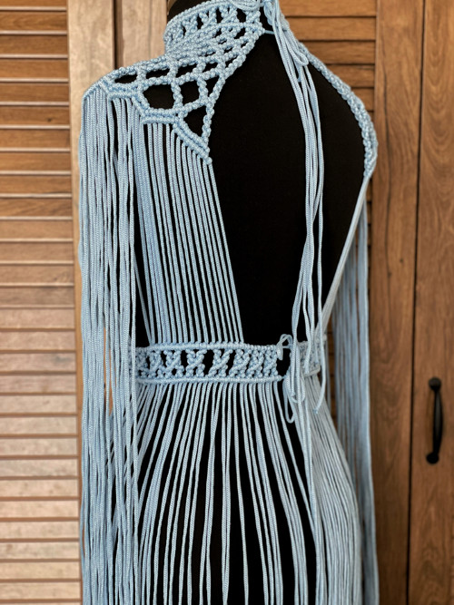 Macramé šaty — foto 4
