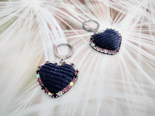 Srdíčka dark blue — foto 4