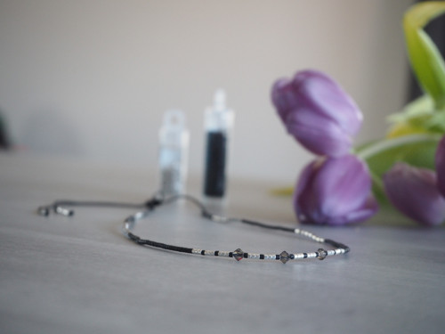 Miyuki náhrdelník "Basic Silver" — foto 2
