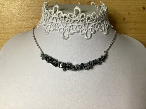 Náhrdelník s Obsidiánem — foto 3