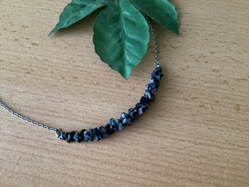 Náhrdelník s Obsidiánem — foto 2