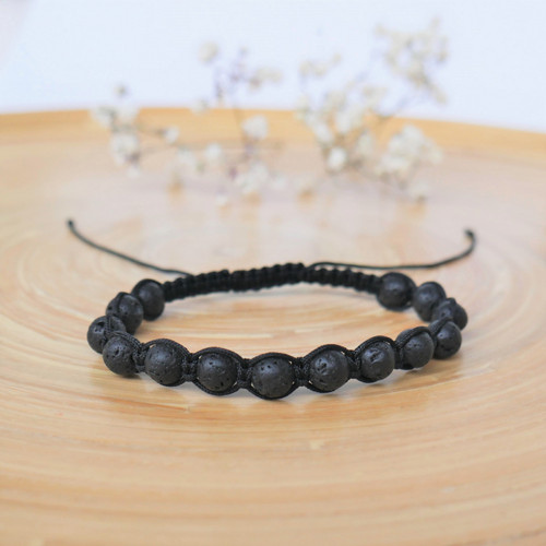 Shamballa náramek S6 // láva — foto 3