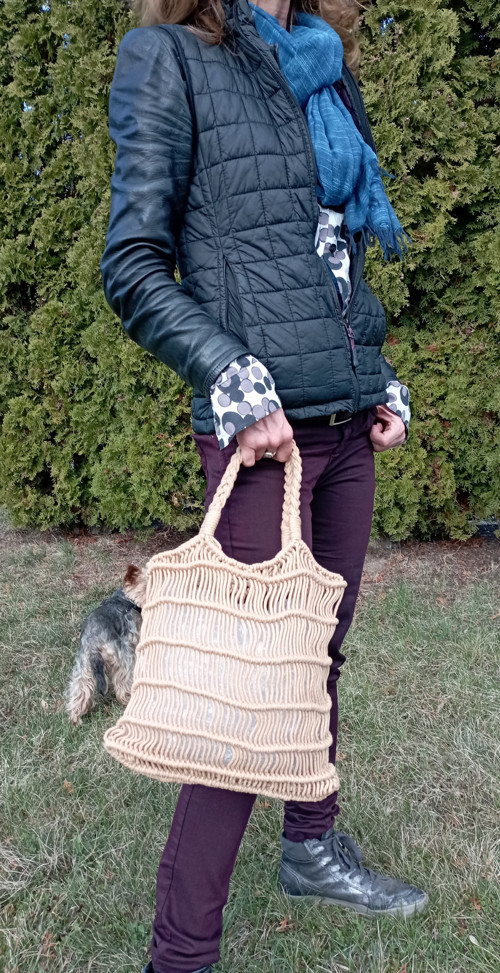 Kabelka "macrame" — foto 6