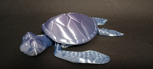 Flexi Veselá Želvička - 10 cm - 3D tisk — foto 4
