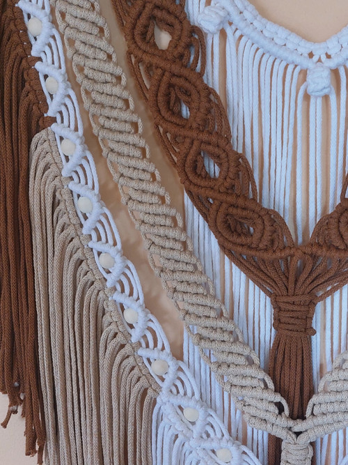 Macramé nástěnná dekorace — foto 4